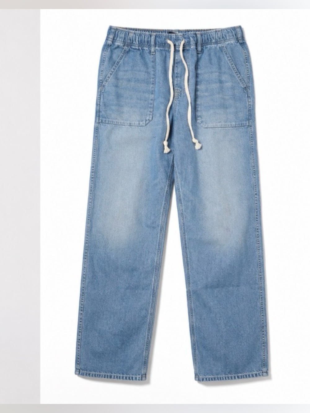 Gap Relaxed Easy Jean Medium Indigo MT - Picture 2 of 7